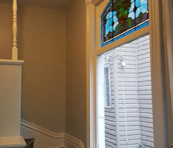 Beautiful Stained Glass In Entry