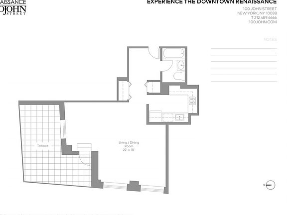 2nd image of 100 John St APT 2906