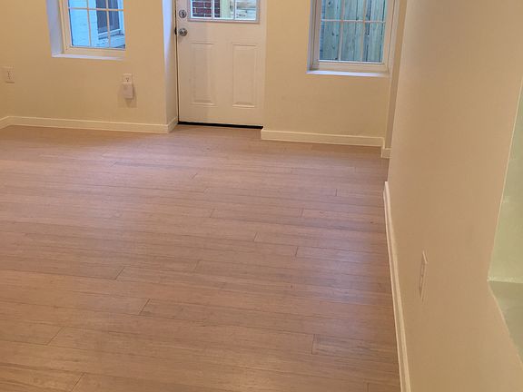 Living area/back door