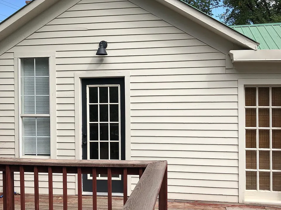 Entrance to apartment off private deck