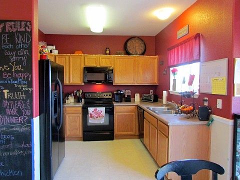 Kitchen With Walkout