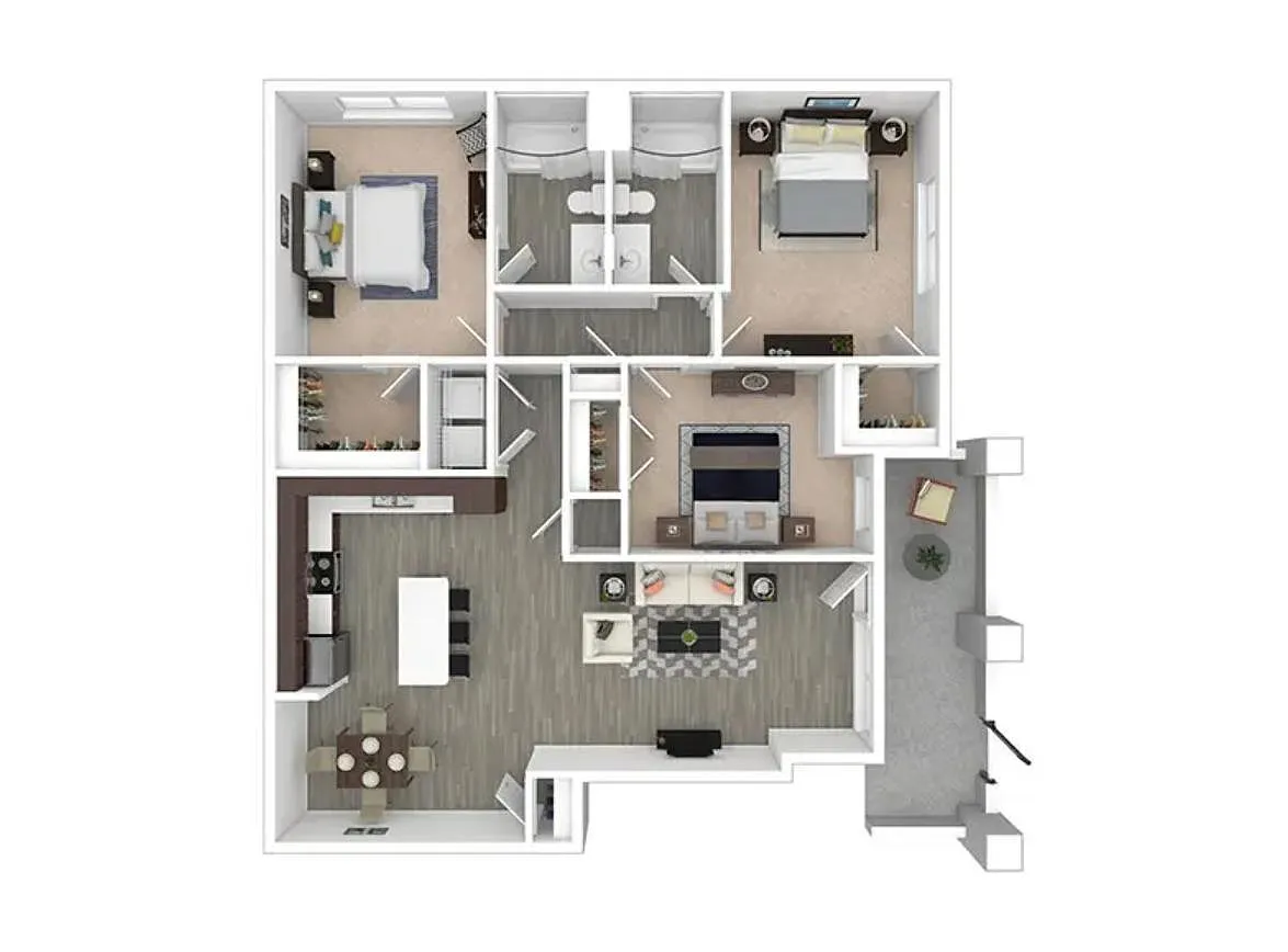 Floor plan 3X2-1349