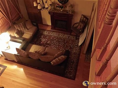 Living room from loft