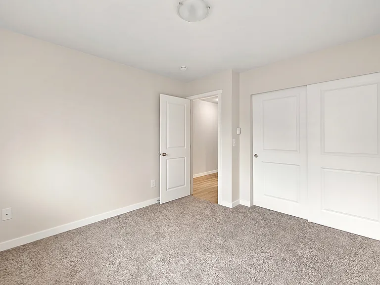 A Renovated Bedroom at The Regency Apartments