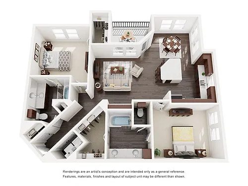 Floor plan Hampton - Phase II