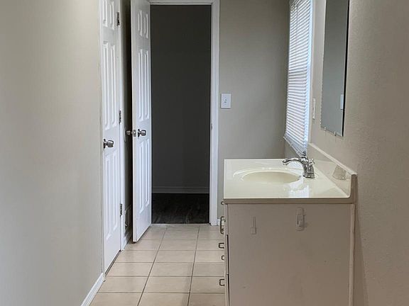 Master bathroom and walk-in closet