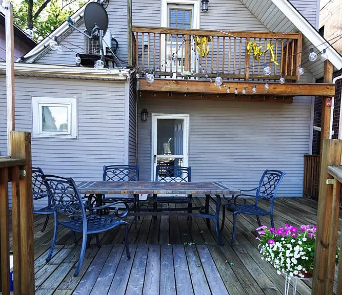 Back deck