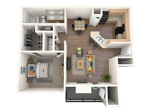Floor plan Dogwood Renovated