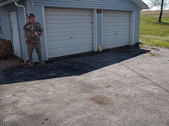 Double car heated garage