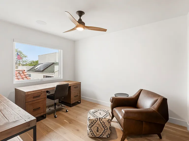 Fourth bedroom as an office, set up for bedroom now