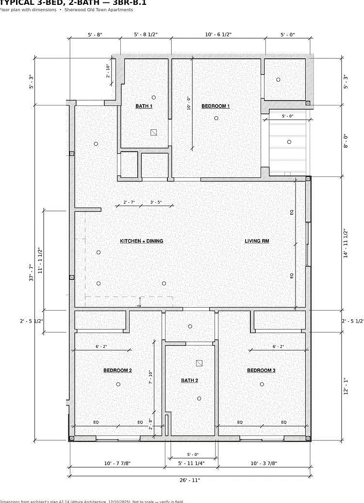 3 bed, 2.0 bath, 1092 sqft, $2,450 — Photo 3