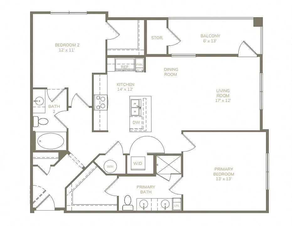 Floor plan B2