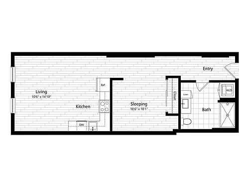 Floor plan 414