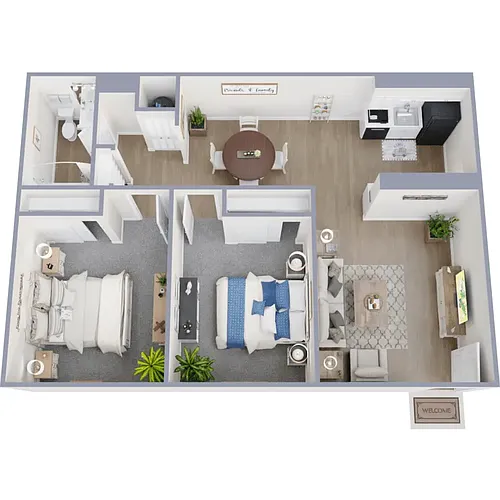 Floor plan Wisteria Classic