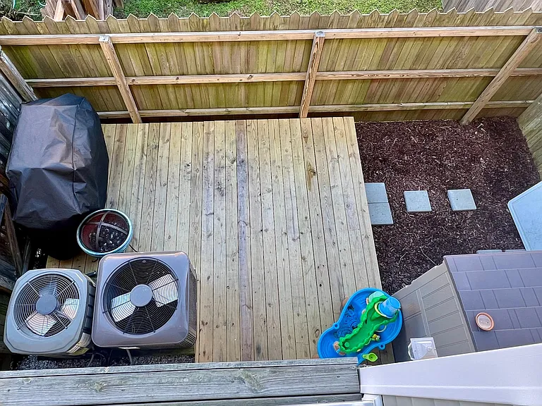 Back patio
