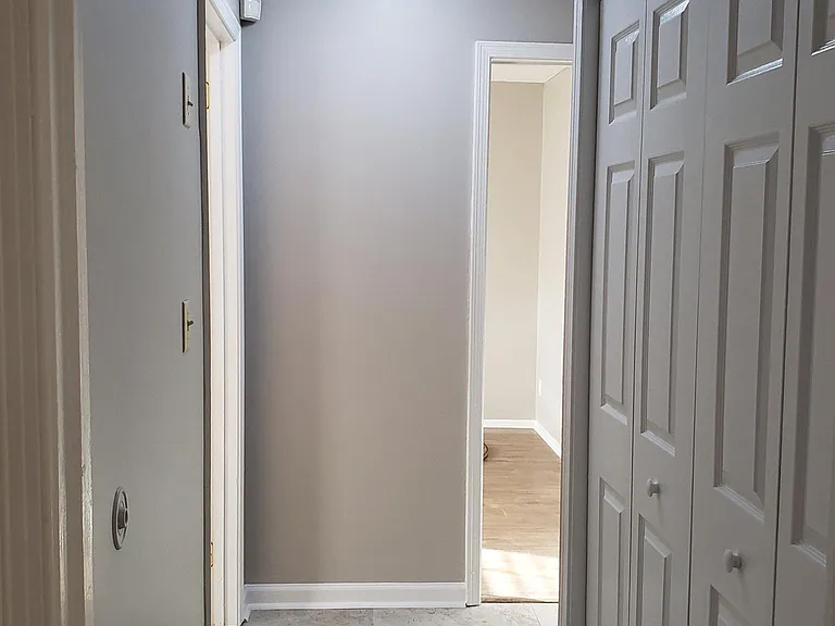 Laundry Closet in Hallway