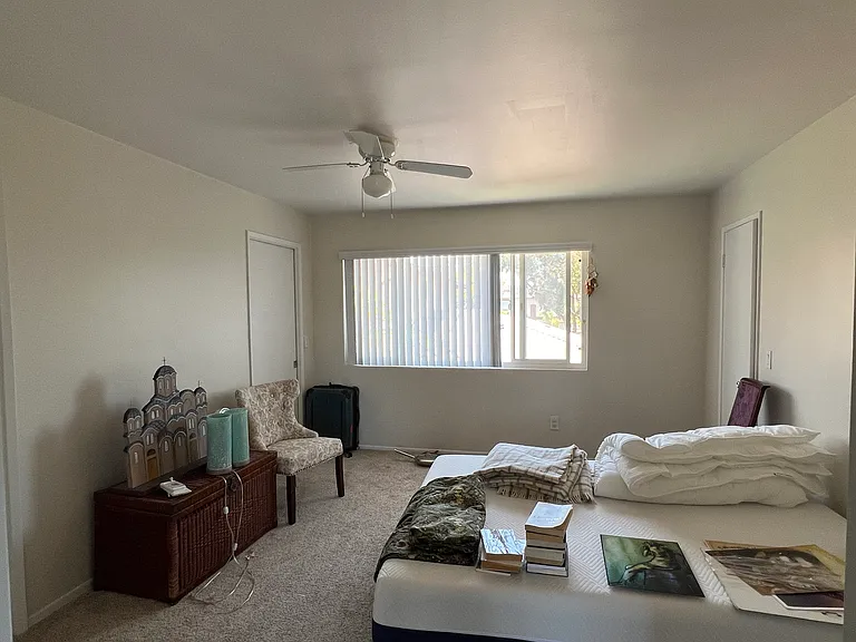 Master Bedroom with THREE Closets