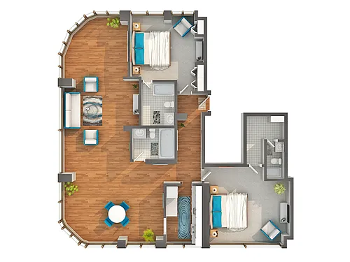 Floor plan PH1-4511