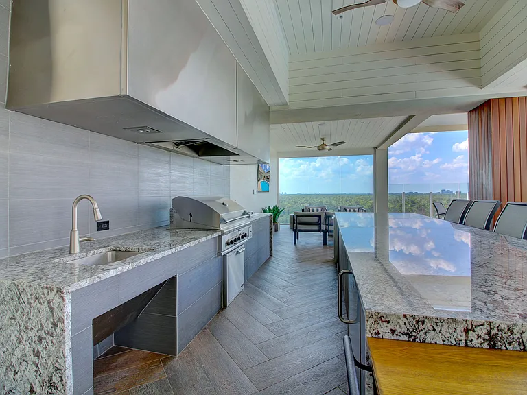Enjoy cooking with a view like no other.