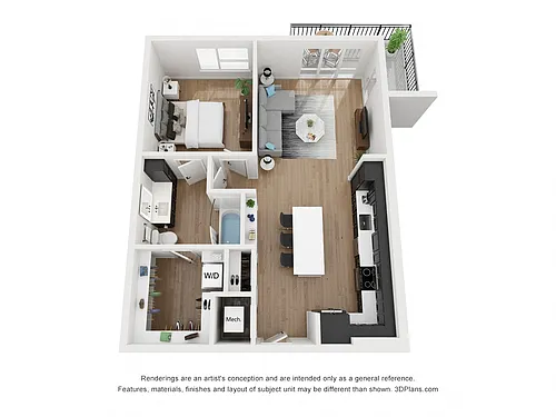 Floor plan A21