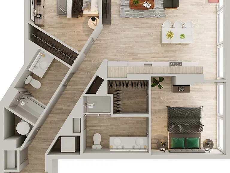 B5 floor plan 400H
