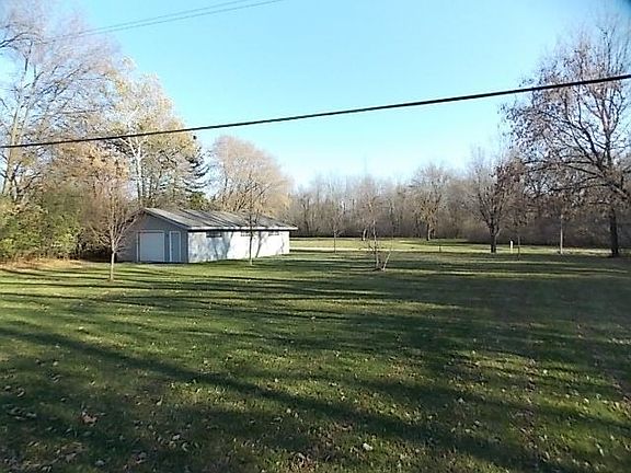Large yard backs up to Parkw