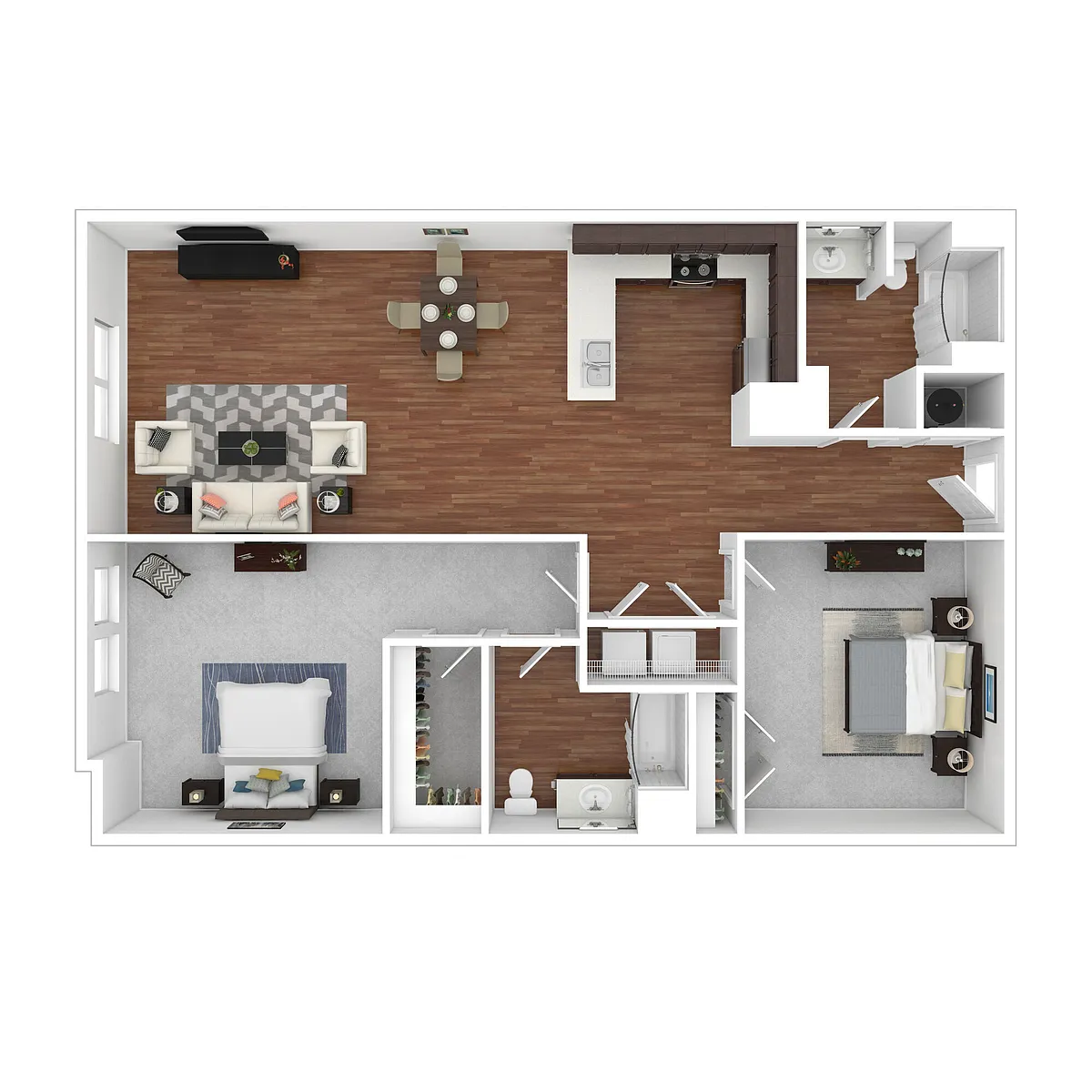 Floor plan Bazbeaux