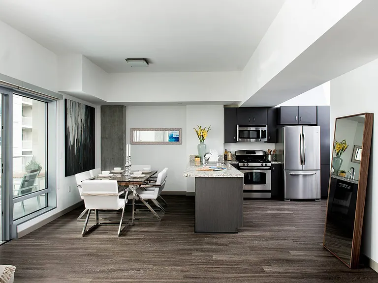 Kitchen at 1600 Vine in Hollywood, CA.