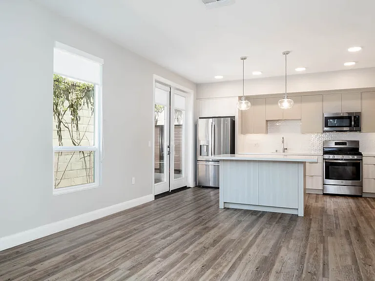 Living Room with Hard Surface Flooring