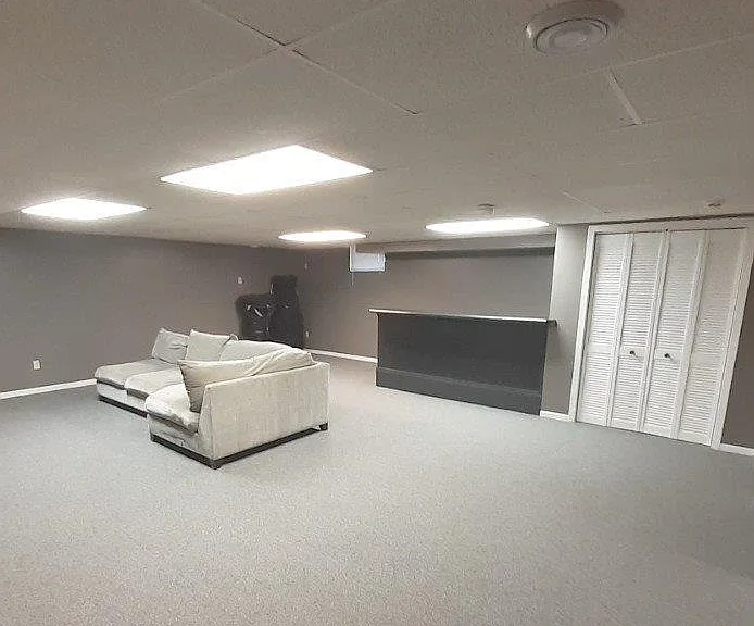 Lower level family room (w/ wet bar & gas fireplace)