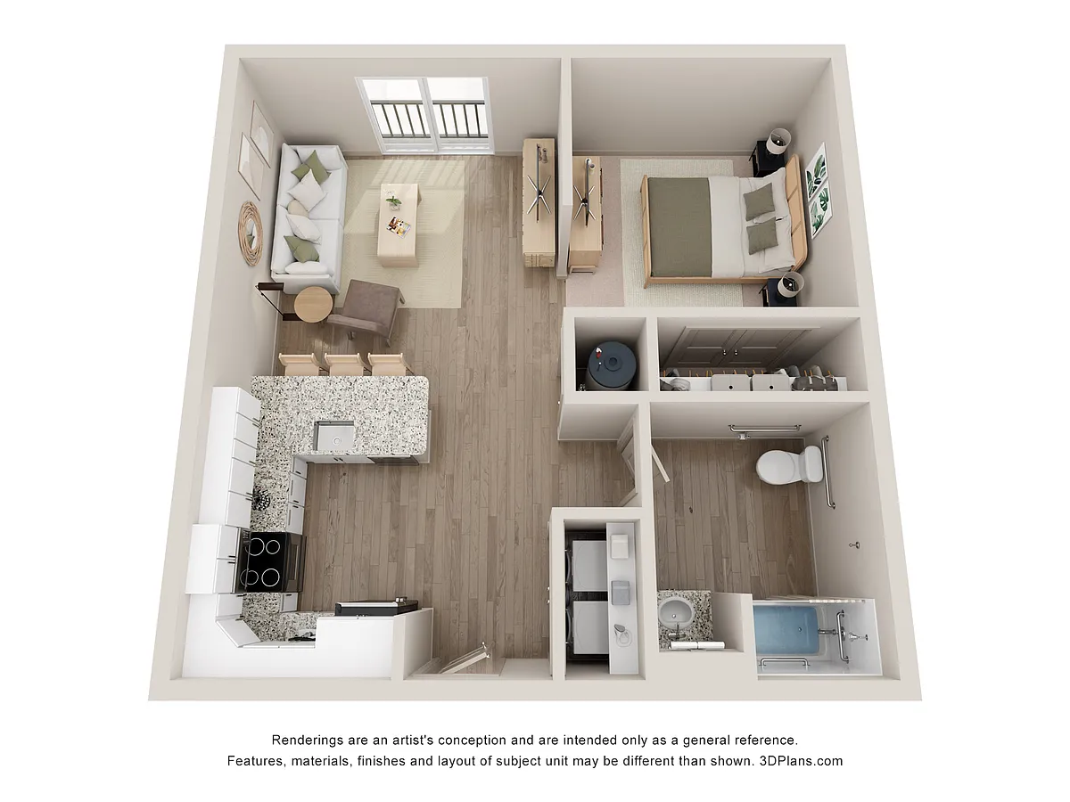 Floor plan Red Drum | Studio