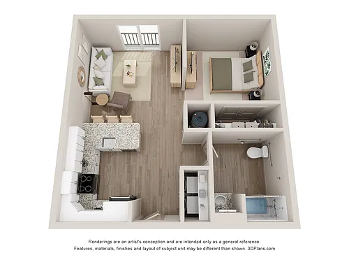 Floor plan Red Drum | Studio