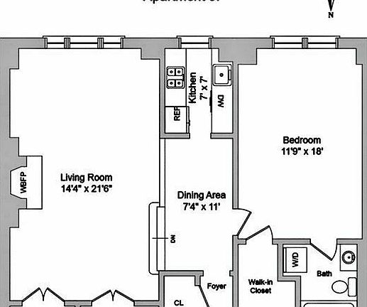 2nd image of 299 W 12th St APT 9F