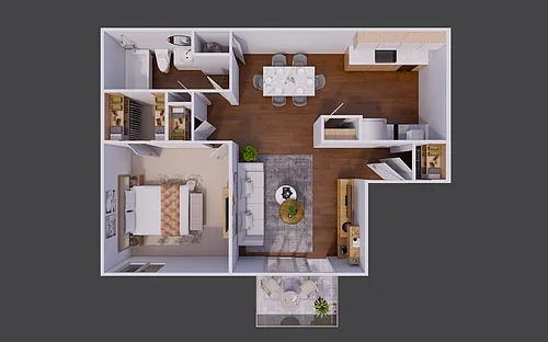 Floor plan A1
