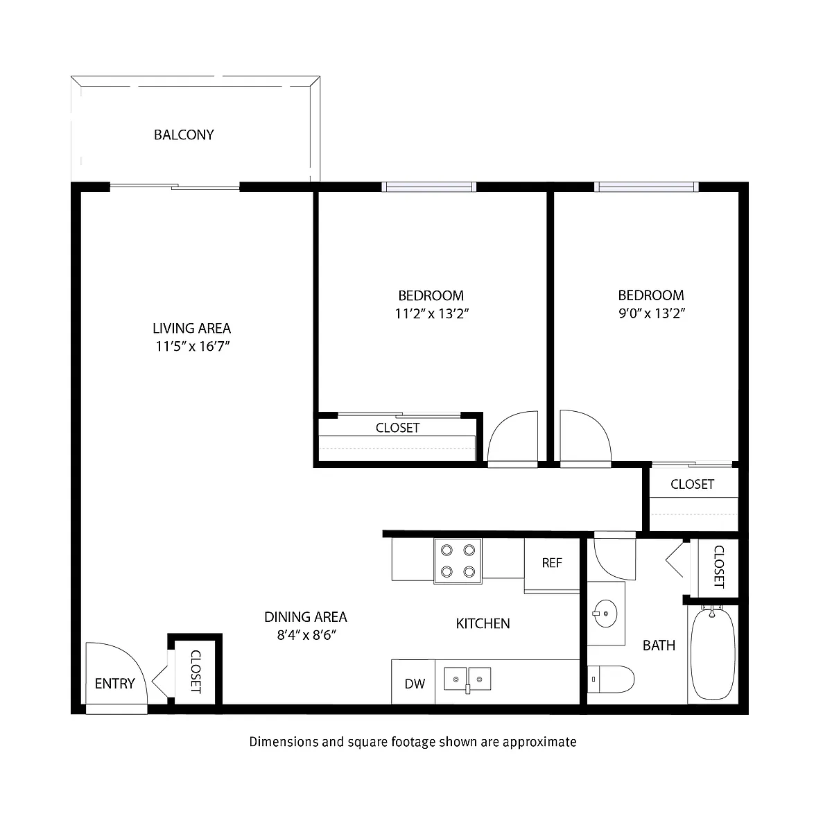 Floor plan Style A
