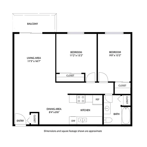 Floor plan Style A