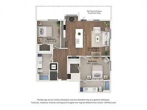 Floor plan B1