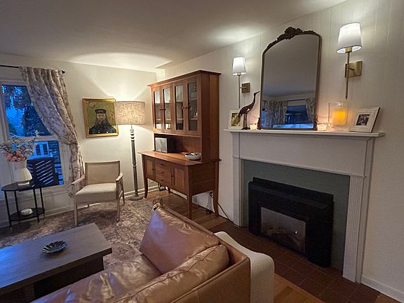 Living room has lots of layout options.