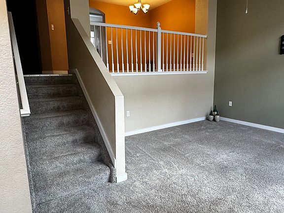 Enter into the living room with plenty of room to stretch out