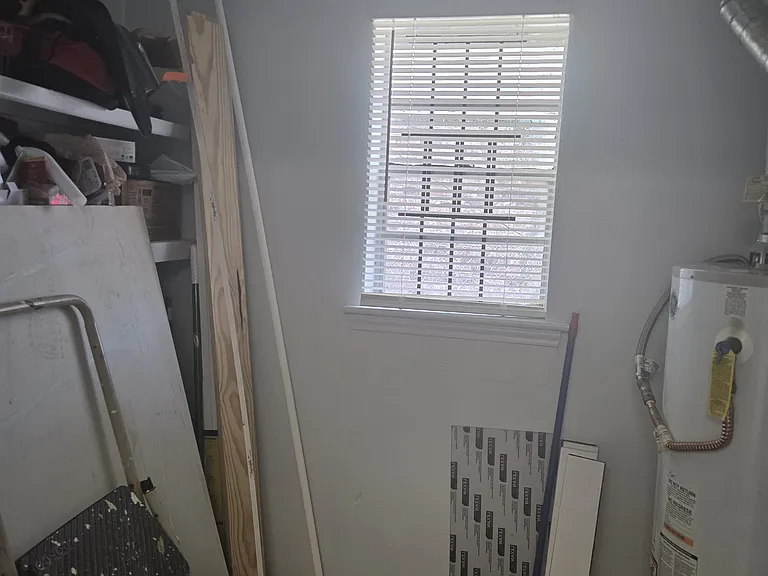 Washer Dryer Room and Storage