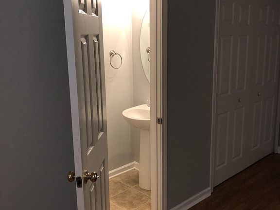 First floor half bath room
