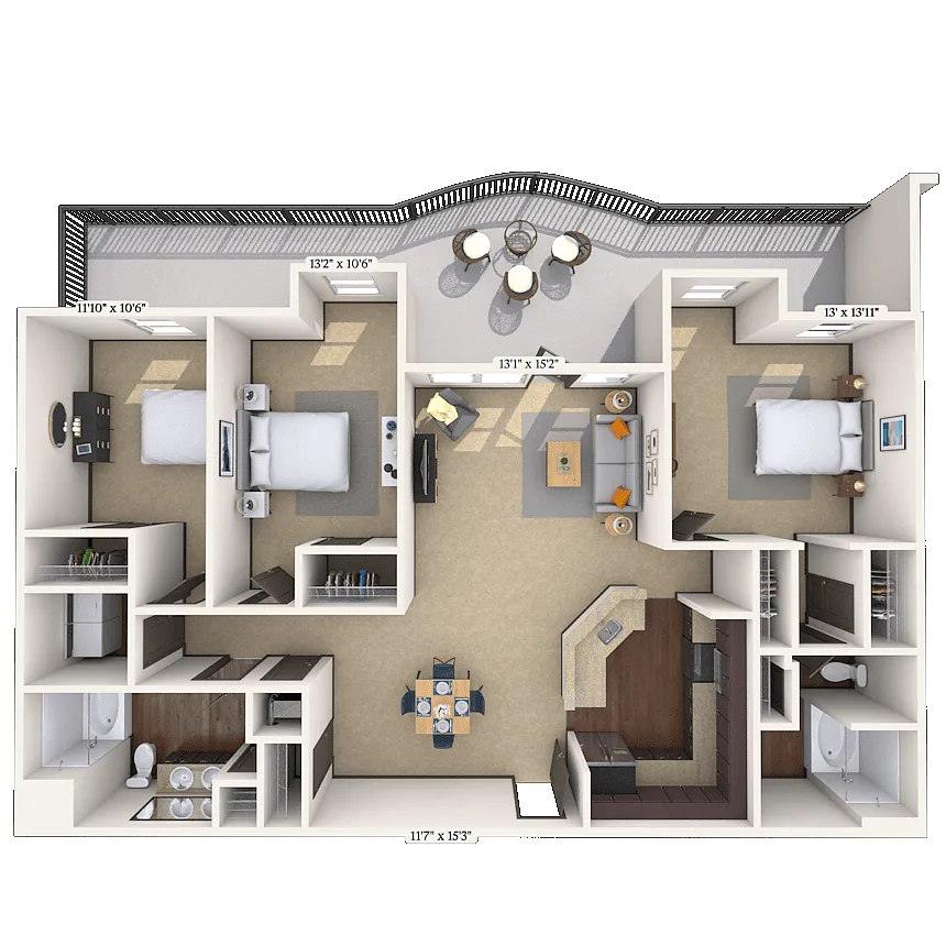 Floor plan 32LB