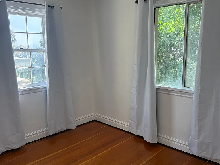 Living room with large windows and views