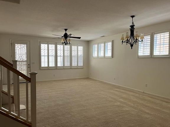 Living Room & Dining Room as unfurnished