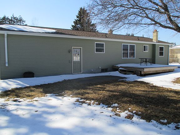Back view, new siding