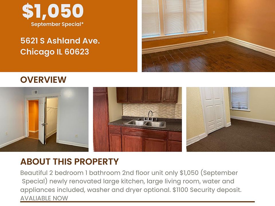 1st image of 5621 S Ashland Ave APT 3