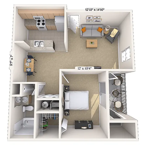 Floor plan The Cypress