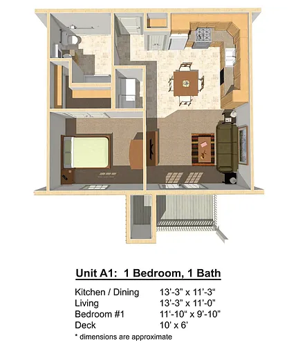 Floor plan A1