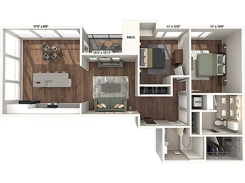 Floor plan B4 - Finish Package 2