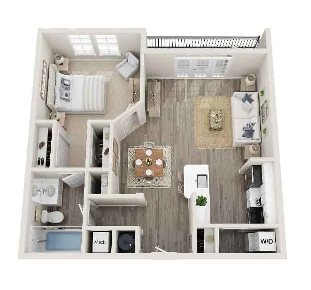 Floor plan Saucer